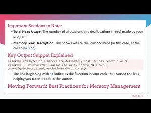 Understanding Valgrind Output: A Guide for New C Programmers on Detecting Memory Issues