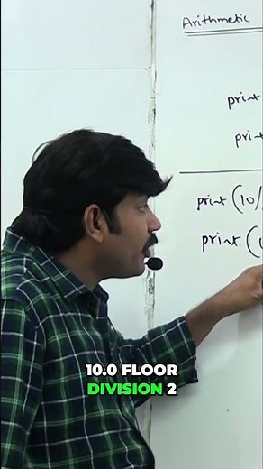 Python Floor Division Explained: Int vs. Float Results #shorts