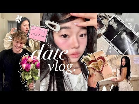 Soft-Date Vlog💌: Grwm, Tokyo exchange student love story, LDR, Valentines in nyc etc.