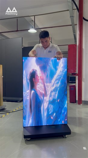 Milestrong LED Display | Foldable LED poster displays are designed with mobility in mind📦✨ Their lightweight structure and compact folding design make transport,... | Instagram