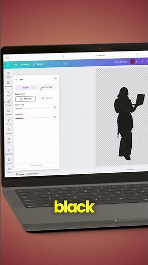 Try this drop shadow hack in Canv1! Step by Step Tutorial