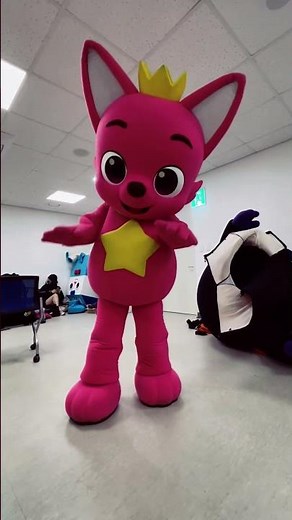 스타필드빌리지 운정점 핑크퐁인형탈 매끈매끈하다챌린지