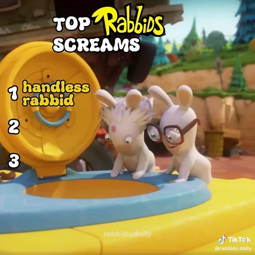 Ranking Rabbids Screams: Rabbids Invasion Fan Clip