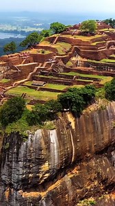 17K views · 361 reactions | Sigiriya: The Lion Rock of Sri Lanka. Deep in the middle of Sri Lanka, a massive column of rock juts out from the green tropical forest. It reaches 660 feet tall and features frescoes. Historians believe the region has been inhabited since the 3rd century BCE, making the site one of historical and archaeological significance to Sri Lanka.  © Credit to the Owner | Ancient Civilizations | Facebook