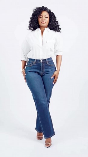 211 reactions | "New! THE 501® CURVE " "High rise Little to no waist gap Extra room in the seat and thigh " #CelebrateYourCurves | Levi's | Facebook