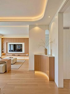 16K views · 168 reactions | 143㎡ Creamy Wood Style ✨ Warm & elegant interior design inspo  | Decoration Courses | Facebook