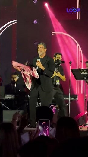 Wael Kfoury sings "Mahboubi" for the first time on stage
