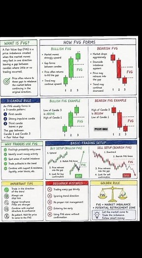FVG Explained in Simple Way 🔥 | Fair Value Gap Trading Strategy | #StocksGuru