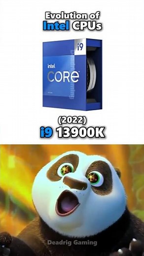 Evolution of Intel CPUs