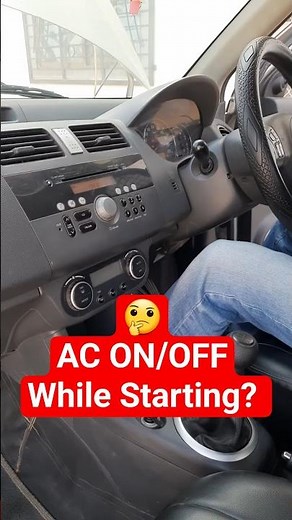 Is it Safe to Start Car with AC ON?