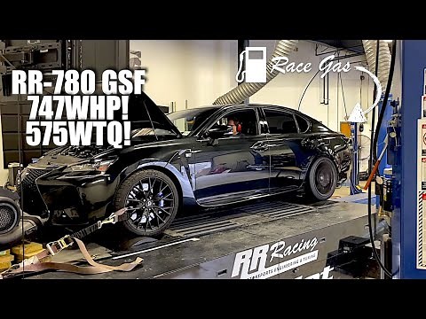 2020 Lexus GSF RR Racing Supercharger: 747whp/575wtq RR780