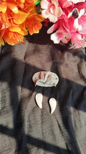 Clay Handmade Jewellery Making At Home #art#clay#shorts#youtube#ytshorts#ytfeed#handmade