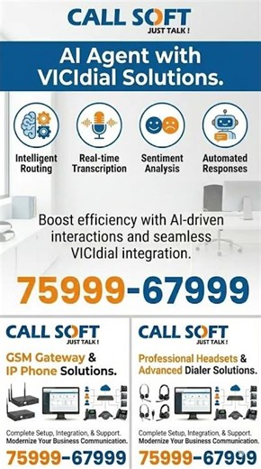 VoIP & Call Center Solutions | call soft corporation | IP phone and dialers