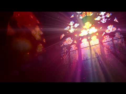 Worship Background - Church Colorful Stained Glass #2