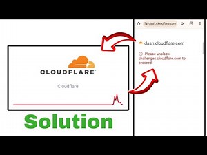 Please unblock challenges.cloudflare.com to proceed.| How to fix cloudflare verification not working