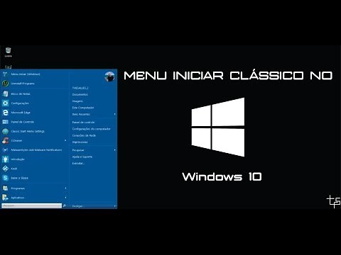 COMO DEIXAR SEU WINDOWS 10 COM O MENU INICIAR CLÁSSICO!