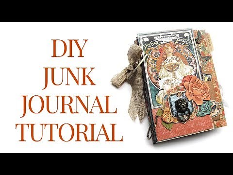 [Tutorial] DIY Junk Journal: Club G45 Vol 9 Featuring Steampunk Debutante