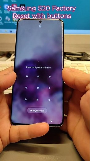 Forgot Lock? How to Factory reset Samsung Galaxy S20 (SM-G980F). Delete Pin, Pattern, Password Lock.