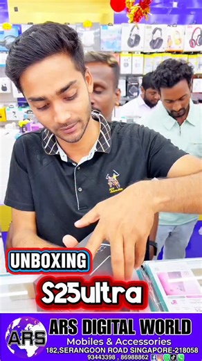 1.9K views · 45 reactions | #s25ultra #arsdigitalworld #singapore #bestprice #unboxingvideo | ARS Digital World | Facebook