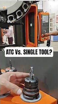 ATC Program in VMC Programming | Automatic Tool Changer Program - RVM CAD