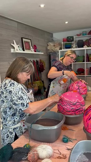 16K views · 319 reactions | More beautiful wet felted bags at last...