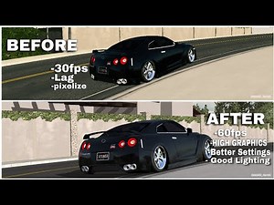 TUTORIAL Reduced Lag and Better Gameplay Graphics Settings [ Car Parking Multiplayer ]