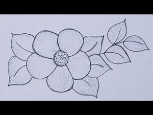 Simple but beautiful flower hand embroidery design stitches || Embroidery Queen Designs