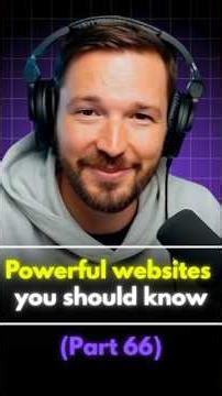 Powerful websites you should know, part 66 #shorts