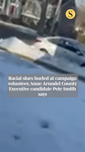 Anne Arundel County Council member and Anne Arundel County Executive candidate Pete Smith shared a video Monday evening that seems to capture slurs and racist remarks being shouted at one of his campaign volunteers. Smith, who is Black, said the encounter happened while the volunteer was canvassing in Crofton this weekend. Smith said his volunteer is a Black man. The man who shouted the obscenities is white, Smith said. He posted footage of this weekend’s vulgarities on his Facebook page. The sp
