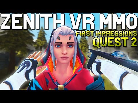 THIS NEW VR MMO RPG IS AMAZING! | ZENITH VR Quest 2 Gameplay & First Impressions