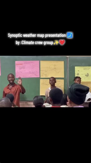 Climate Crew's Engaging Weather Map Presentation