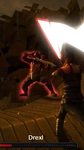 Drexl battle in Star Wars The Force Unleashed