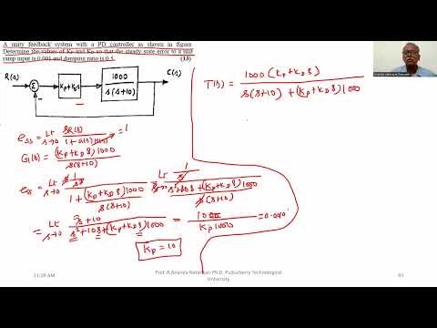 2.8 A problem on PD controller
