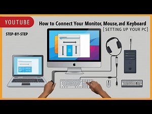 How to Connect Your Monitor, Mouse, and Keyboard (Step-by-Step) | Setting Up Your PC