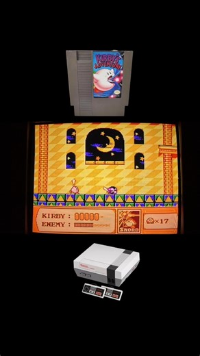 Kirby's Adventure NES Meta Knight Boss Fight #shorts #gameplay #nintendo