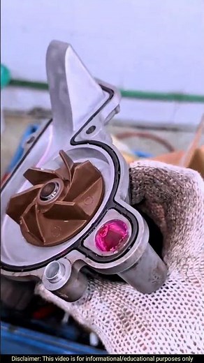 How to Change a Water Pump | Step-by-Step Car Repair Guide 🚗🔧💦 #shortsfeed #autorepair #mechanic