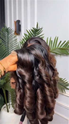 5k.Hairs | Restocked 16” 2-toned choco thick bouncy 5*5 ₦28,500 T-closure ₦22,000 Premium fiber 4days processing time To order, please send a dm... | Instagram