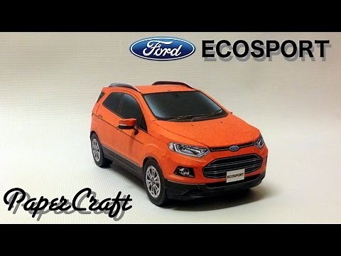 Ford Ecosport PaperCraft