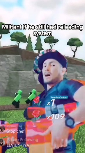 Militant needs more boolets #ineedmoreboolets #roblox #tds #robloxmemes #meme