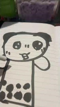 How to draw panda ￼