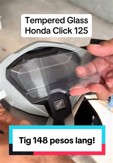 Tempered Glass Protector for Honda Click Speedometers