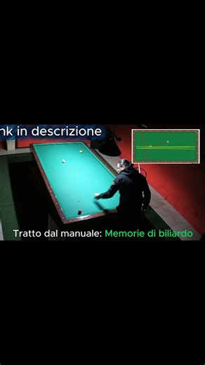 Sfaccio con avversa al centro al posto del pallino (angolo stretto)