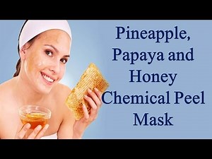 DIY Homemade Chemical Face Peel Mask Recipe