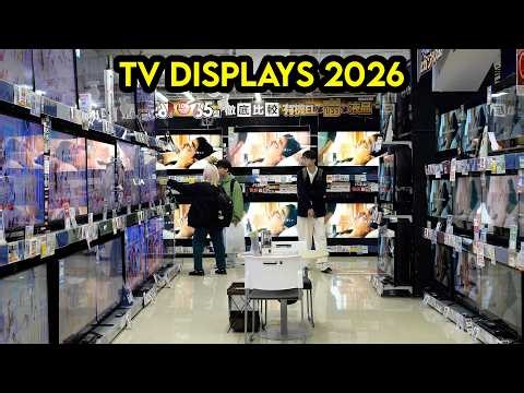 TV Retail Displays | Bic Camera | Tokyo, Japan (B-Roll Archive, March 2026)