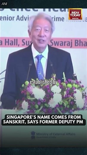 Teo Chee Hean Highlights India–Singapore Historical Ties at Atal Bihari Vajpayee Lecture