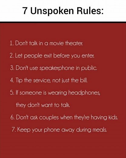 7 Unspoken Rules Everyone Should Follow 💯 | Basic Etiquette That Shows Respect