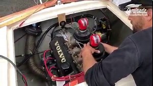 16 reactions | Volvo Penta AQ 250 mit Doppelvergaser Einstellen, synchronisieren, abdichten, testen朗 | Caminada Bootswerft | Facebook
