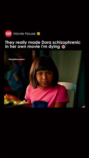 They really made Dora schizophrenic in her own movie I'm dying 😭