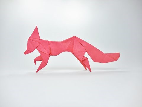 Origami Fox Tutorial (Zorro origami)