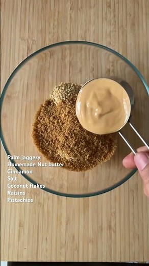 Millet flakes Granola Bar, No bake Millet granola bar